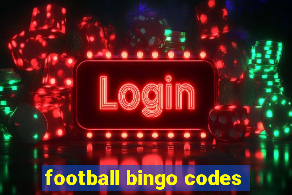 football bingo codes