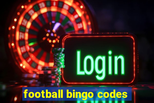 football bingo codes