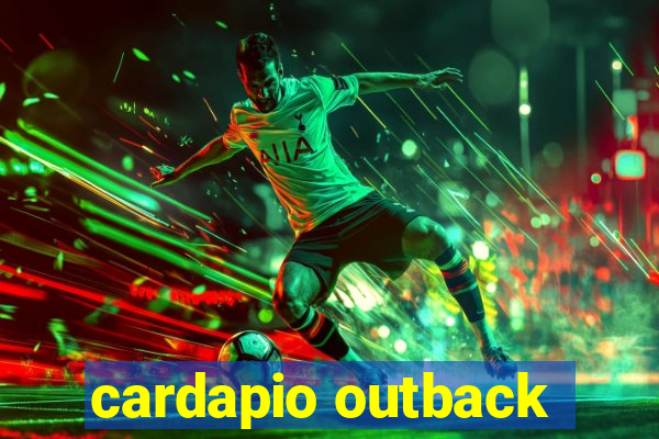 cardapio outback