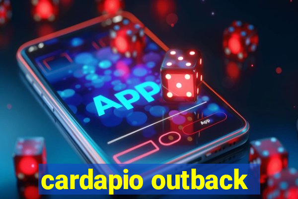 cardapio outback