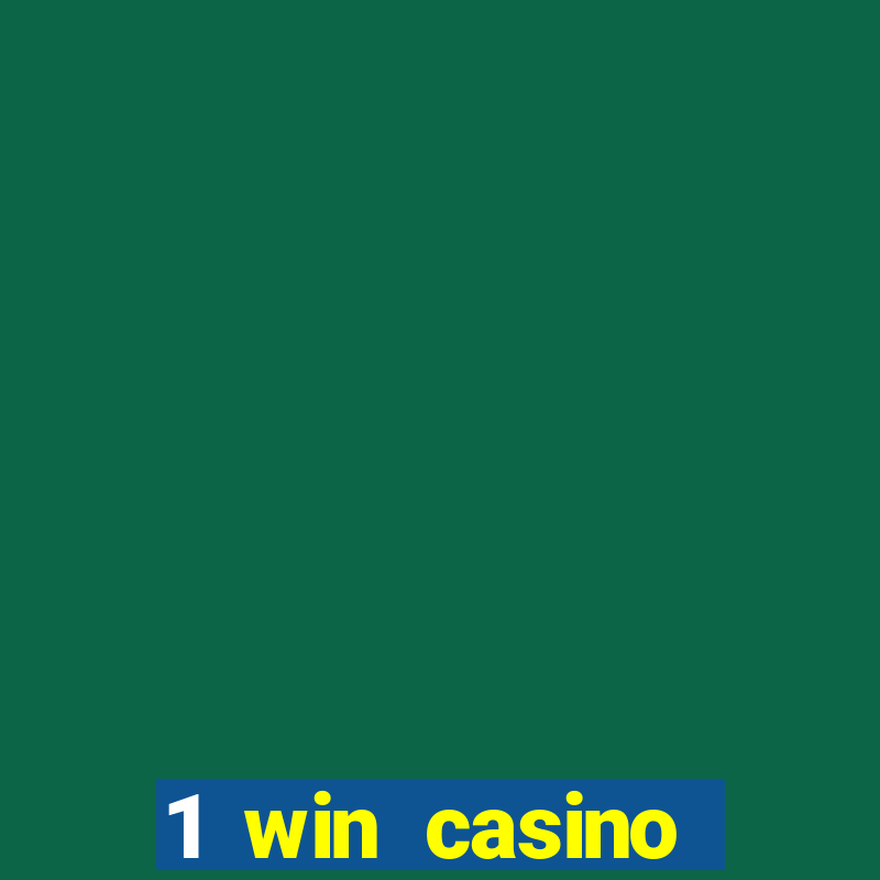 1 win casino online регистрация