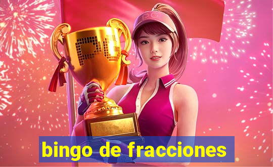 bingo de fracciones