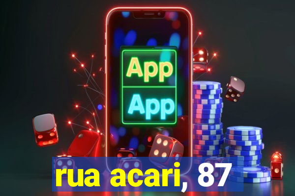 rua acari, 87