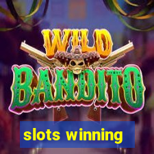 slots winning