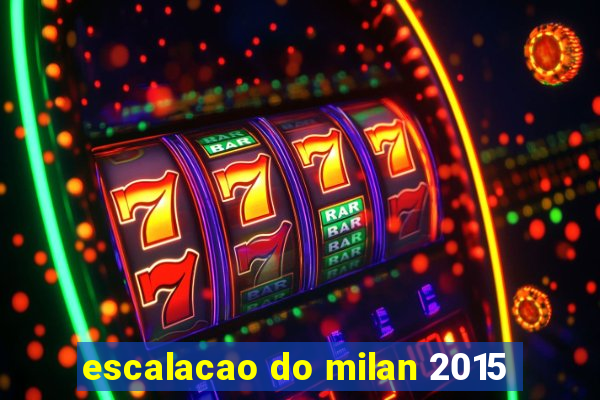 escalacao do milan 2015