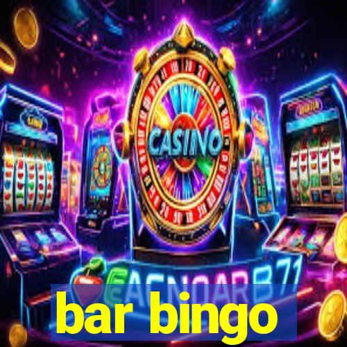 bar bingo