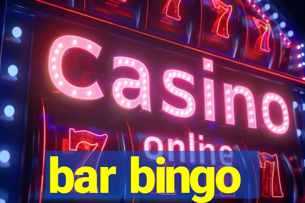 bar bingo