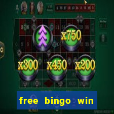 free bingo win real cash