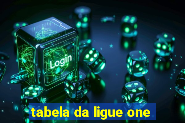 tabela da ligue one