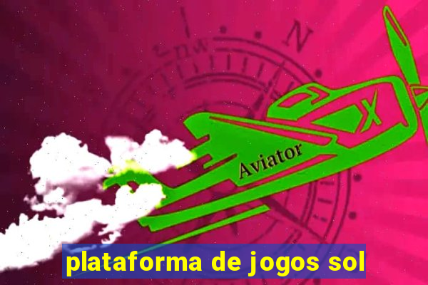 plataforma de jogos sol