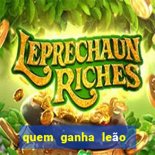 quem ganha leão ou onça