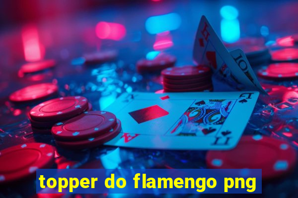 topper do flamengo png