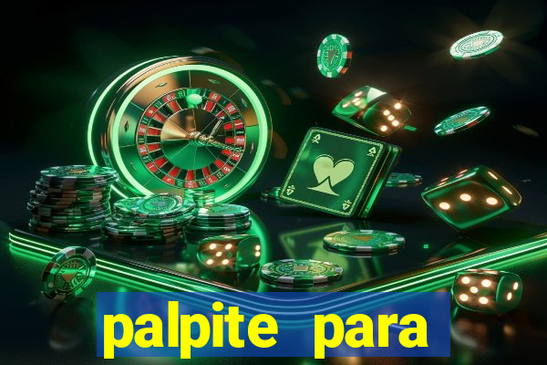 palpite para futebol de hoje