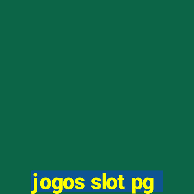 jogos slot pg