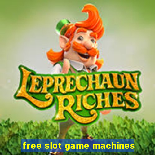 free slot game machines