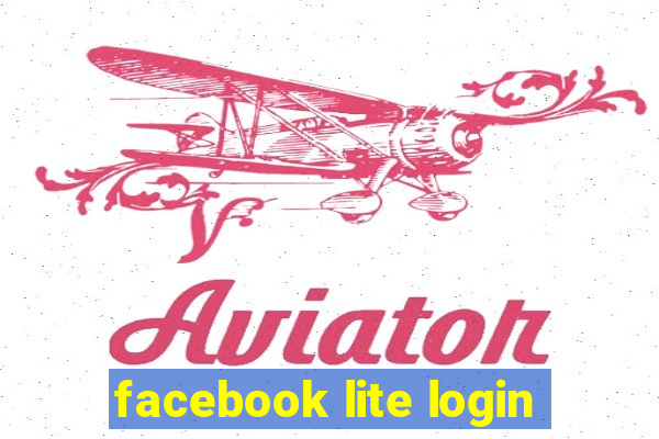 facebook lite login