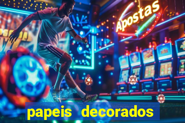 papeis decorados para imprimir