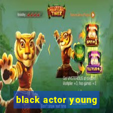 black actor young