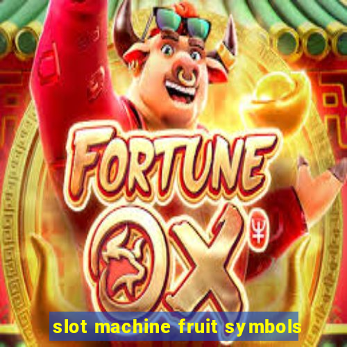 slot machine fruit symbols