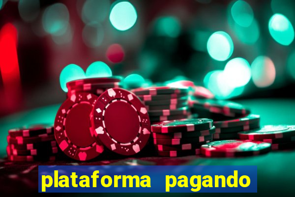 plataforma pagando no cadastro slot