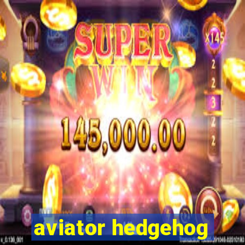 aviator hedgehog