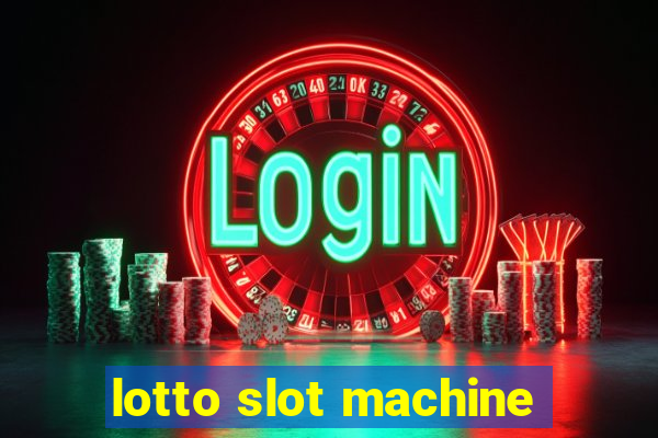 lotto slot machine