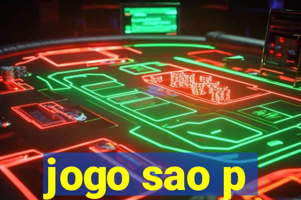 jogo sao p