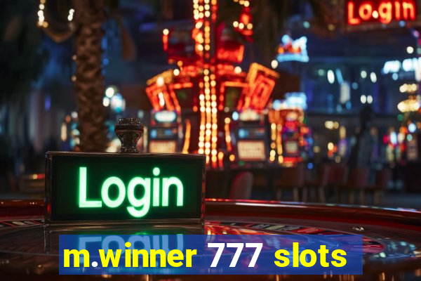 m.winner 777 slots