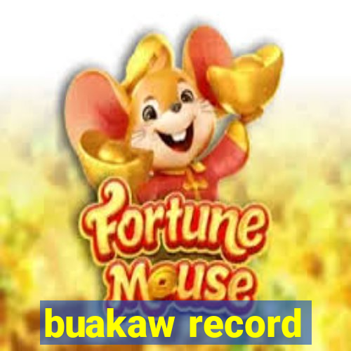 buakaw record