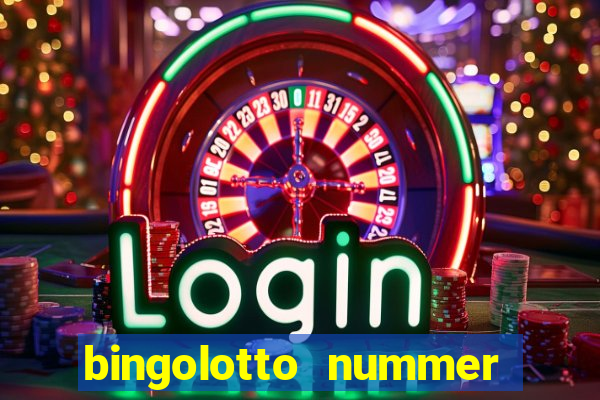 bingolotto nummer ettans bingo