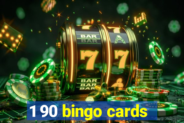 1 90 bingo cards