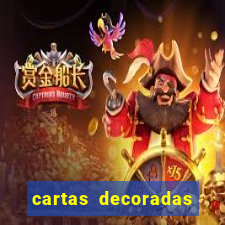 cartas decoradas para imprimir