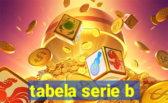 tabela serie b