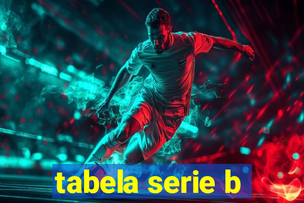 tabela serie b