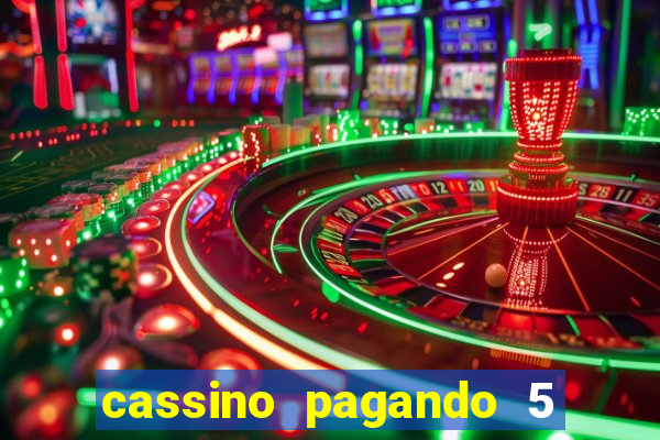 cassino pagando 5 reais no cadastro