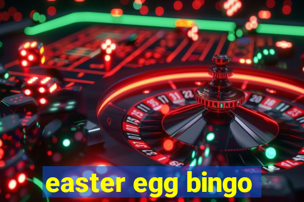 easter egg bingo