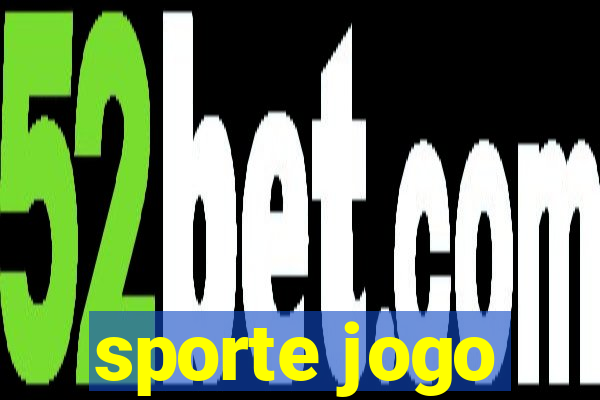 sporte jogo