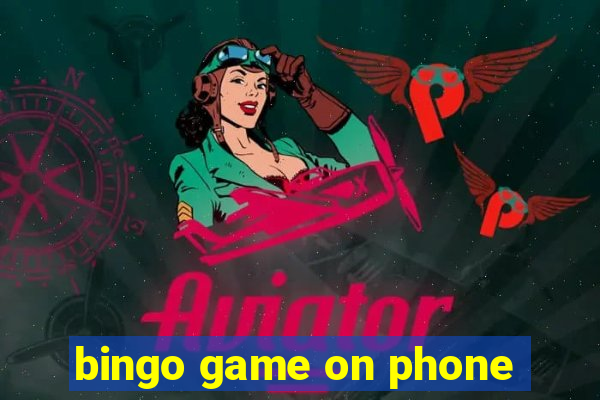 bingo game on phone