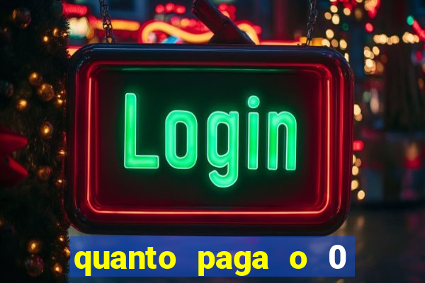 quanto paga o 0 na roleta betano