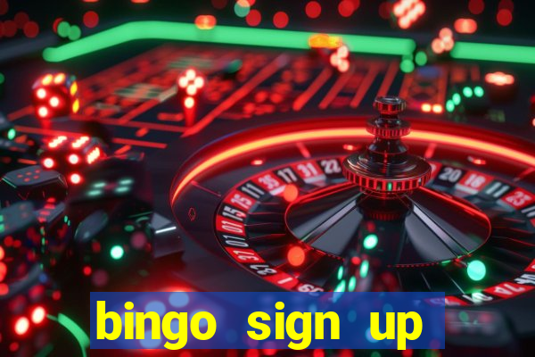 bingo sign up offers no wagering