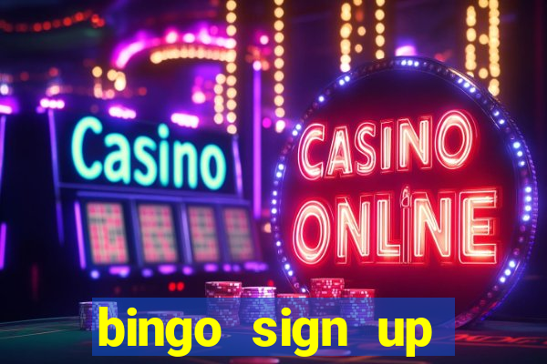 bingo sign up offers no wagering