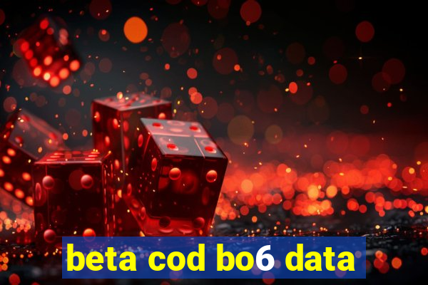 beta cod bo6 data