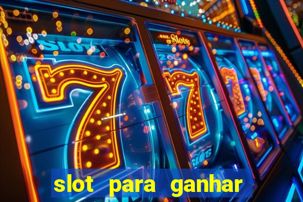 slot para ganhar dinheiro no pix