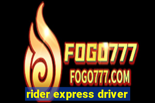 rider express driver