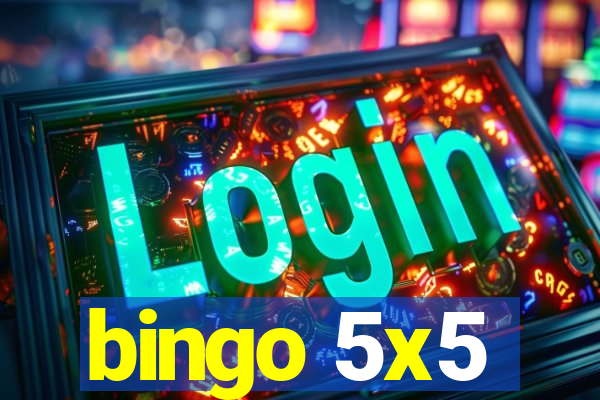 bingo 5x5