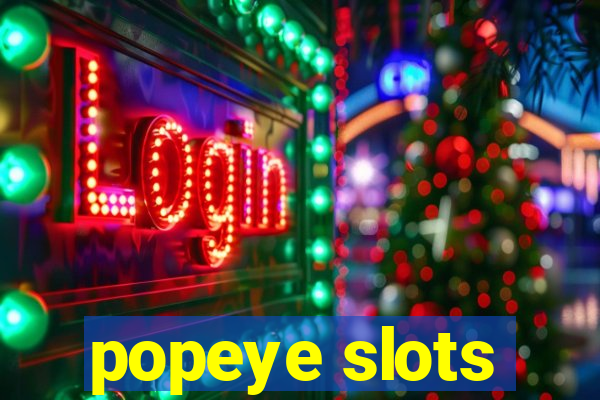 popeye slots