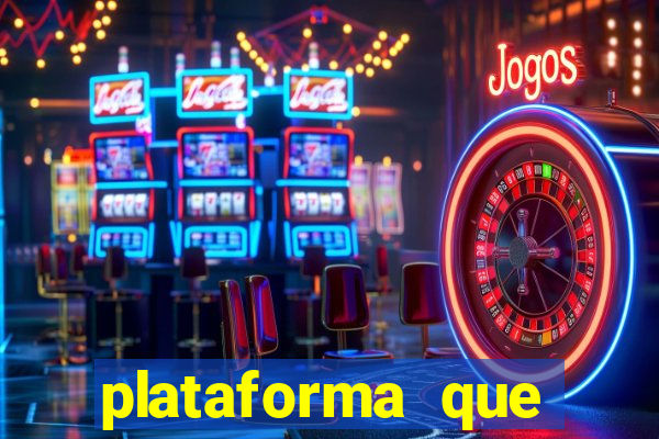 plataforma que est谩 pagando agora