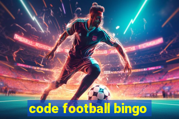 code football bingo