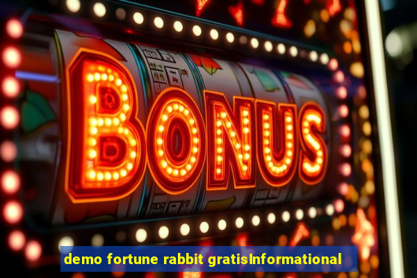 demo fortune rabbit gratisInformational