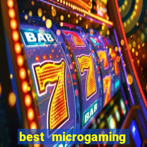 best microgaming slot machine